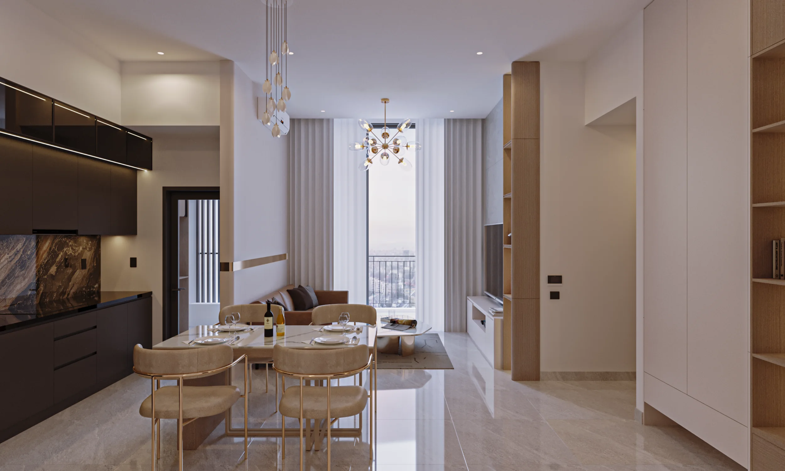 Căn hộ 2 Phòng Ngủ - B1